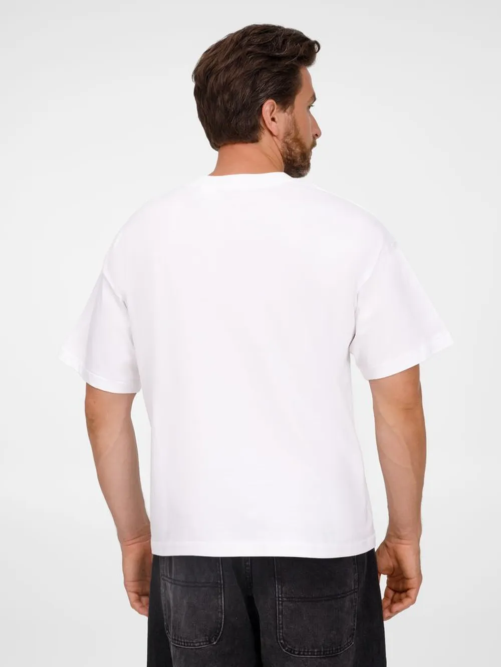 Футболка оверсайз унисекс Legacy, белая, размер XS заказать онлайн с вашим дизайном на заказ в Москве и области