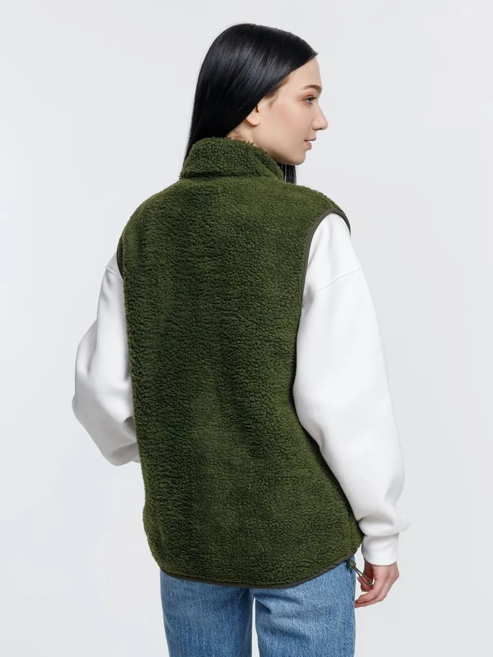 Жилет унисекс Fury BW, хаки заказать онлайн с вашим дизайном на заказ в Москве и области