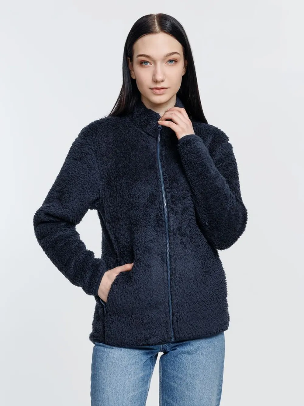 Куртка унисекс Finch, темно-синяя (navy), размер M заказать онлайн с вашим дизайном на заказ в Москве и области