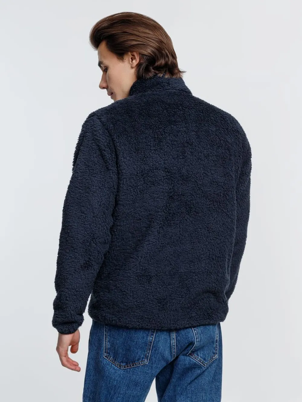 Куртка унисекс Finch, темно-синяя (navy), размер M заказать онлайн с вашим дизайном на заказ в Москве и области