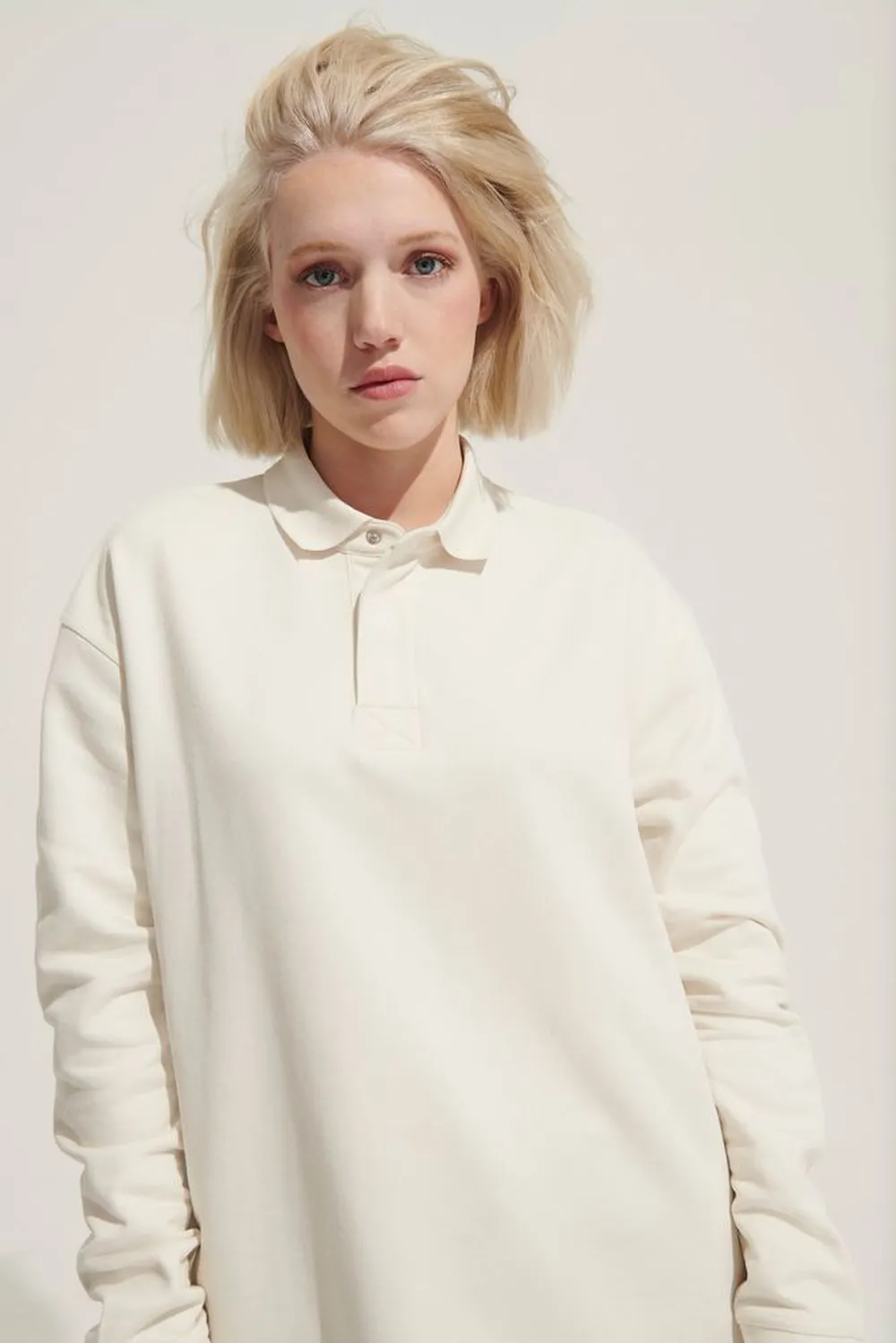 Рубашка поло оверсайз с длинным рукавом Heritage, темно-синяя, размер L заказать онлайн с вашим дизайном на заказ в Москве и области