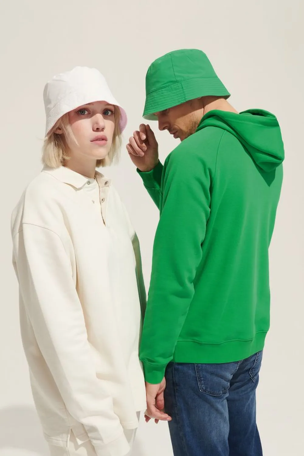 Панама Nylon двусторонняя, черная с хаки, размер M/L заказать онлайн с вашим дизайном на заказ в Москве и области