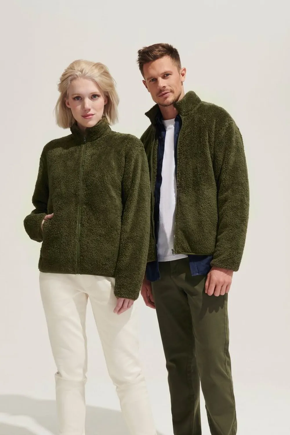 Куртка унисекс Finch, хаки, размер S заказать онлайн с вашим дизайном на заказ в Москве и области