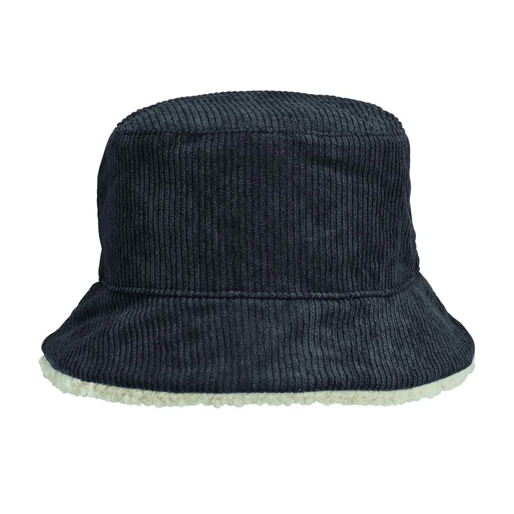 Панама Bucket двусторонняя, темно-серая с бежевым, размер M/L заказать онлайн с вашим дизайном на заказ в Москве и области