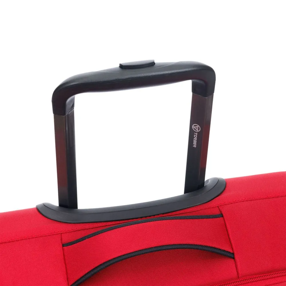 Чемодан Brosno S, красный заказать онлайн с вашим дизайном на заказ в Москве и области