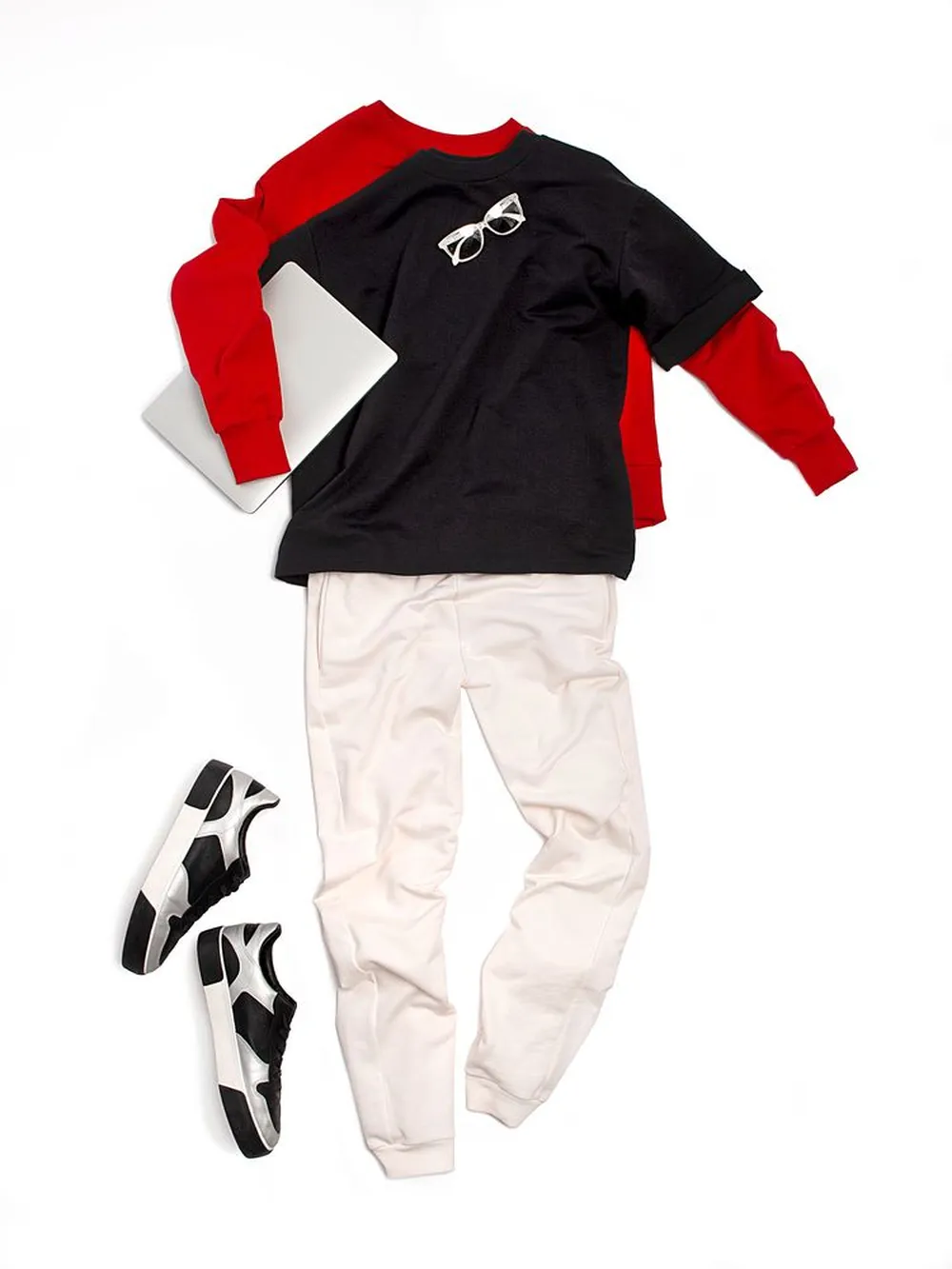 Футболка оверсайз унисекс Kosmos 2.0, черная, размер M/L заказать онлайн с вашим дизайном на заказ в Москве и области