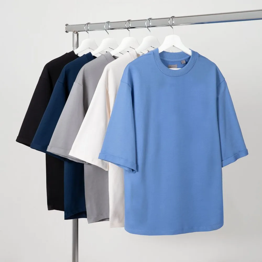 Футболка оверсайз унисекс Kosmos 2.0, черная, размер M/L заказать онлайн с вашим дизайном на заказ в Москве и области