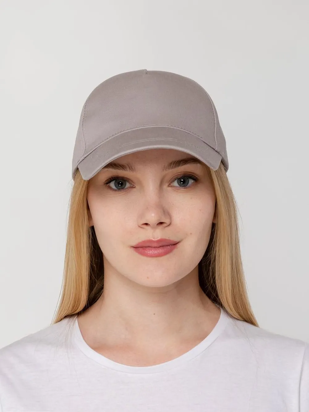 Бейсболка Convention, серая заказать онлайн с вашим дизайном на заказ в Москве и области