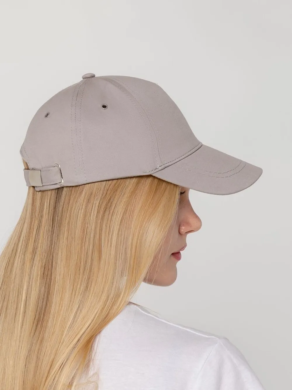 Бейсболка Convention, серая заказать онлайн с вашим дизайном на заказ в Москве и области