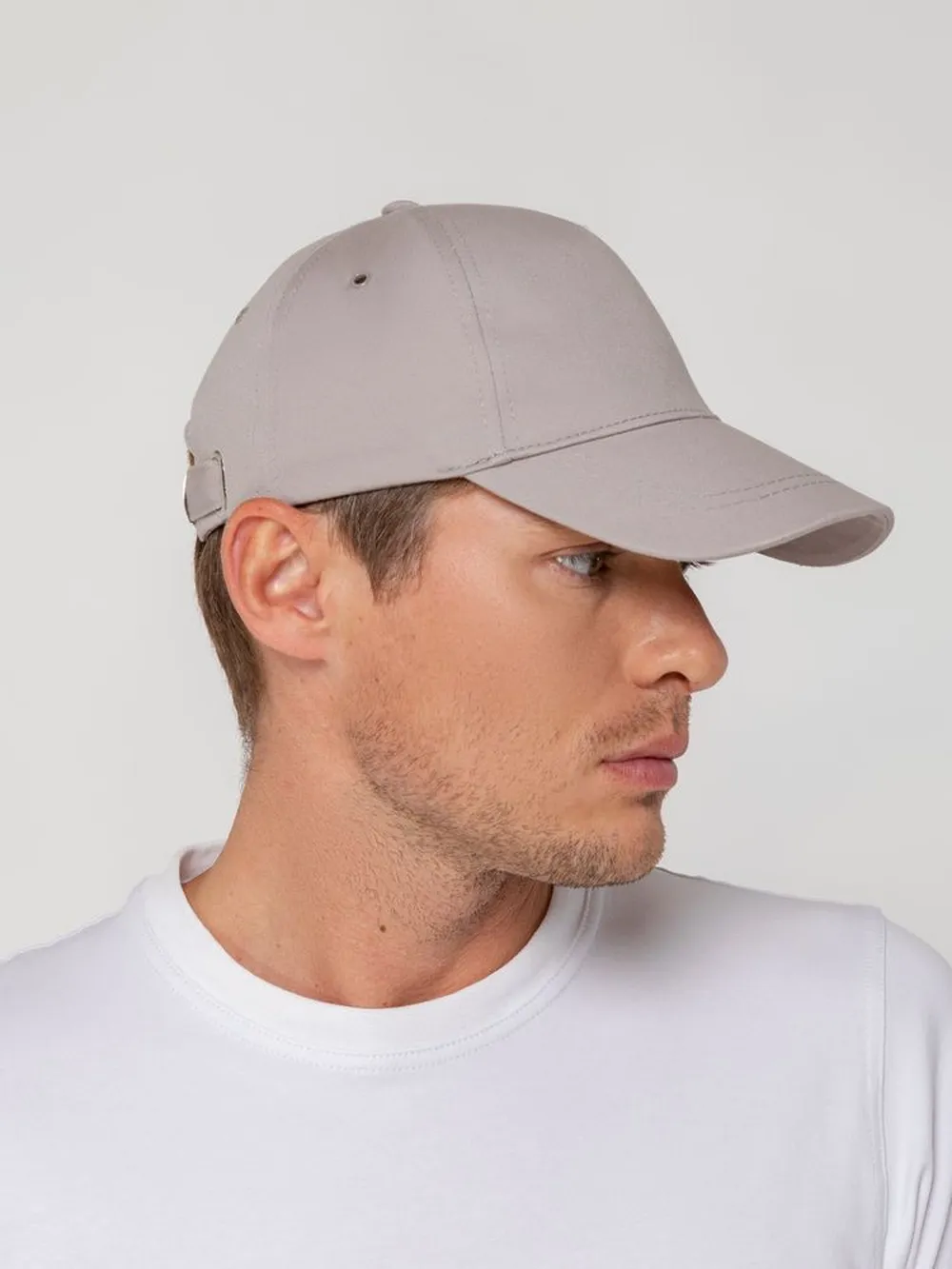 Бейсболка Convention, серая заказать онлайн с вашим дизайном на заказ в Москве и области