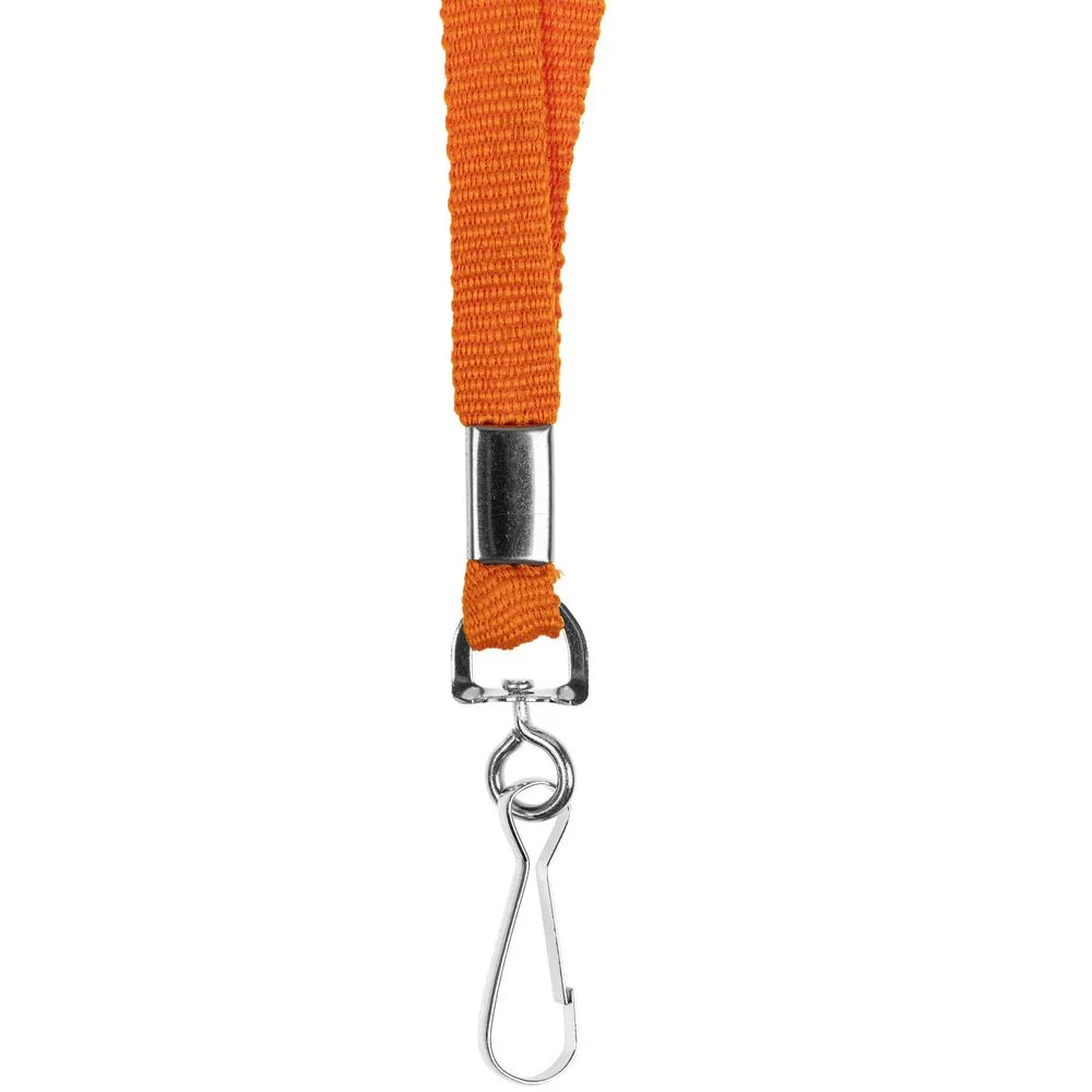 Лента с карабином Colorplan, оранжевая заказать онлайн с вашим дизайном на заказ в Москве и области