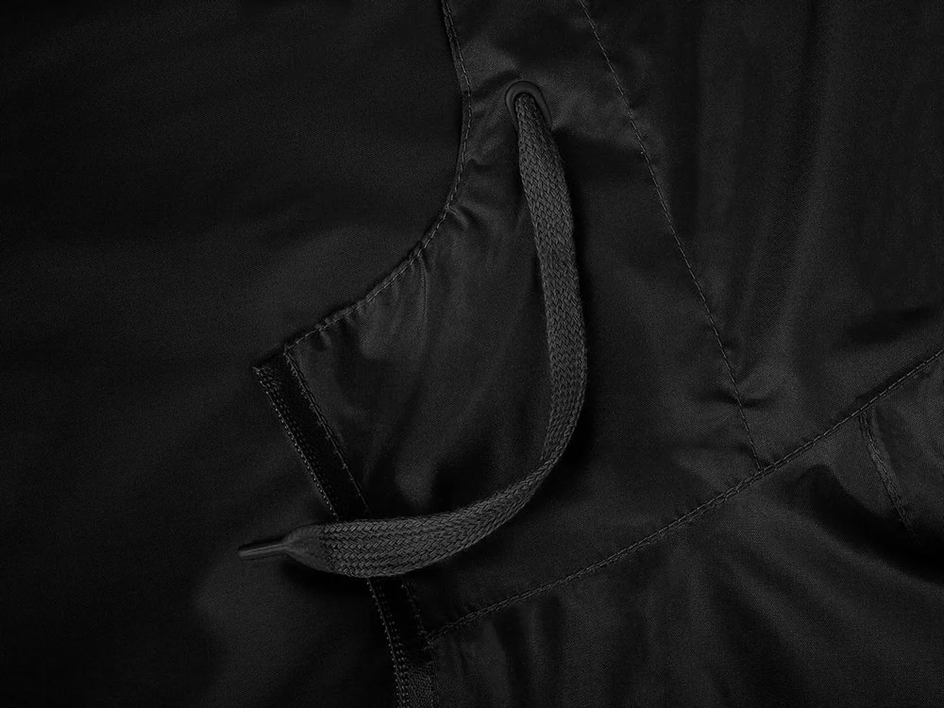 Дождевик R2, черный, размер M/L заказать онлайн с вашим дизайном на заказ в Москве и области