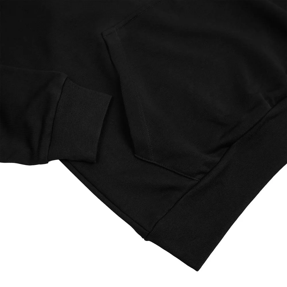 Худи унисекс с карманом на груди Chest Pocket, черное, размер XS/S заказать онлайн с вашим дизайном на заказ в Москве и области
