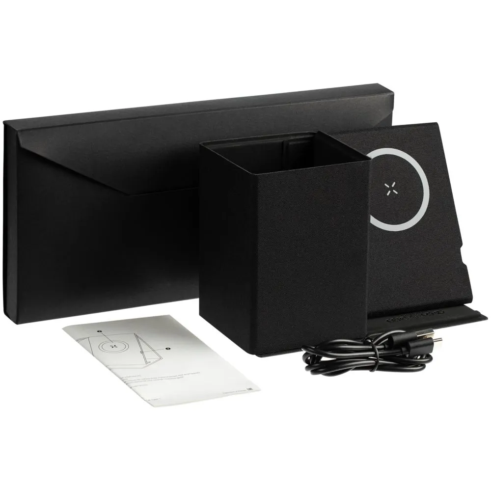 Настольный органайзер Midstream с зарядкой и стаканчиком для ручек заказать онлайн с вашим дизайном на заказ в Москве и области