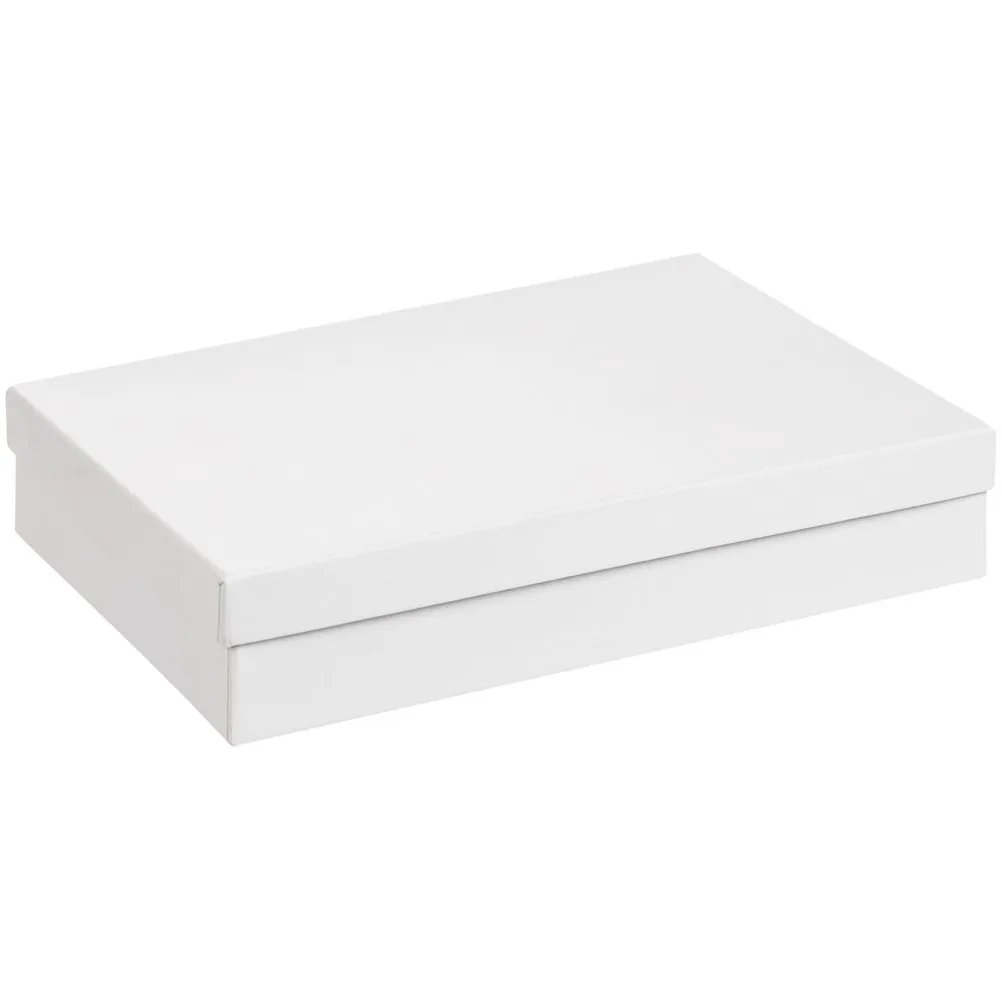Коробка Giftbox, белая заказать онлайн с вашим дизайном на заказ в Москве и области