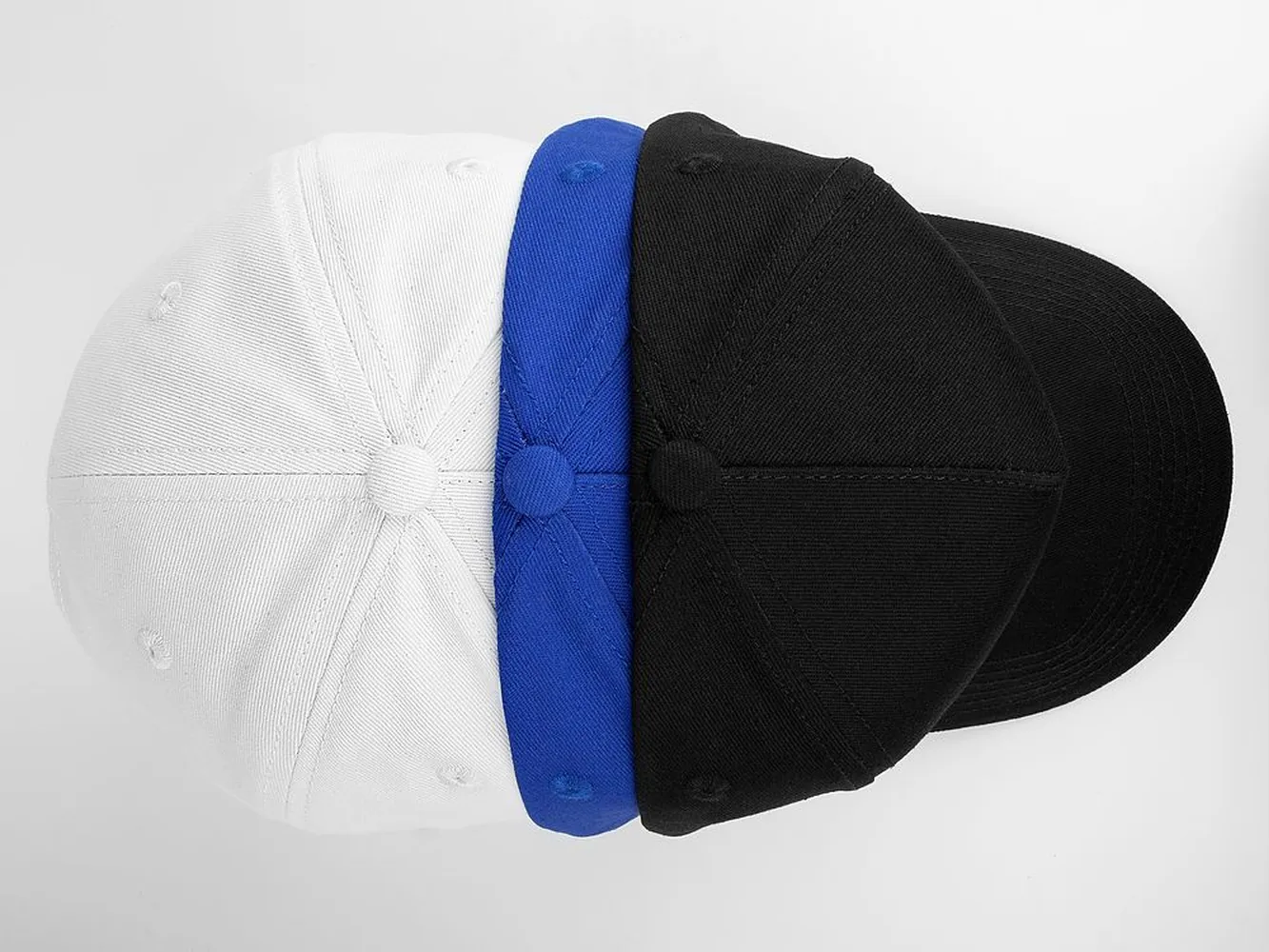 Бейсболка C1, белая заказать онлайн с вашим дизайном на заказ в Москве и области