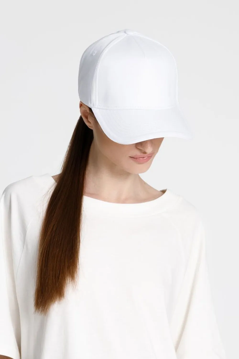 Бейсболка C1, белая заказать онлайн с вашим дизайном на заказ в Москве и области