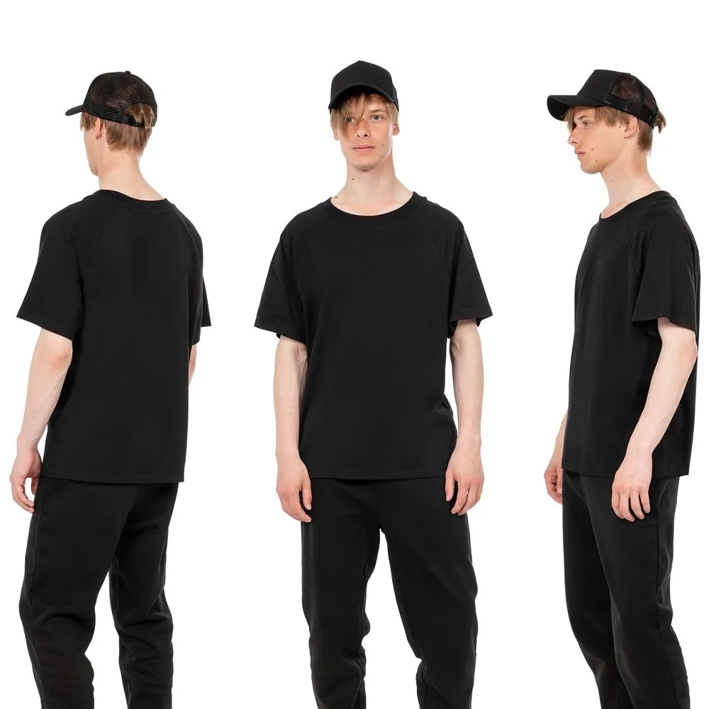 Бейсболка C3, черная заказать онлайн с вашим дизайном на заказ в Москве и области