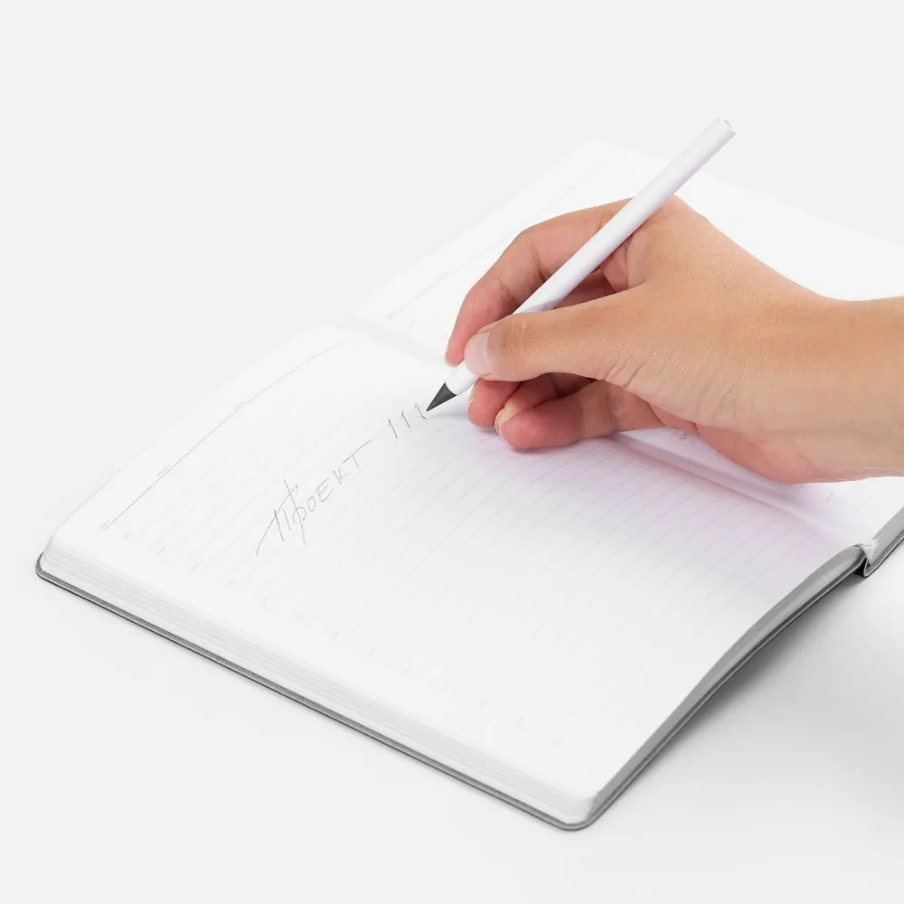 Вечный карандаш Carton Inkless, белый заказать онлайн с вашим дизайном на заказ в Москве и области