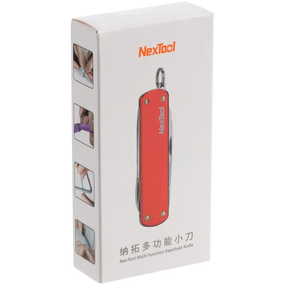 Нож-брелок NexTool Mini, красный заказать онлайн с вашим дизайном на заказ в Москве и области