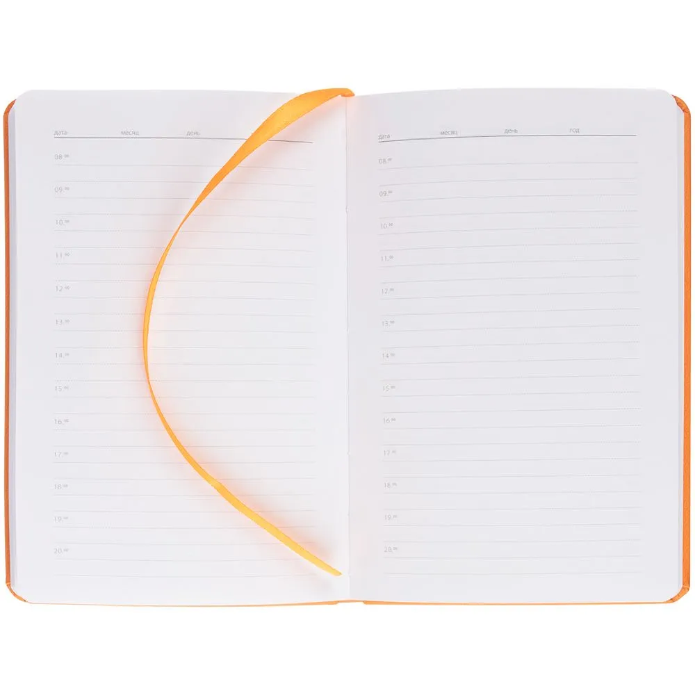 Ежедневник Base Mini, недатированный, оранжевый заказать онлайн с вашим дизайном на заказ в Москве и области