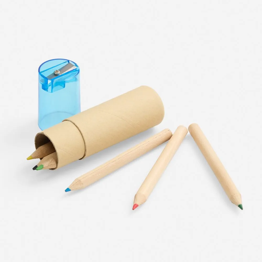 Набор карандашей Pencilvania Office с точилкой, синий заказать онлайн с вашим дизайном на заказ в Москве и области