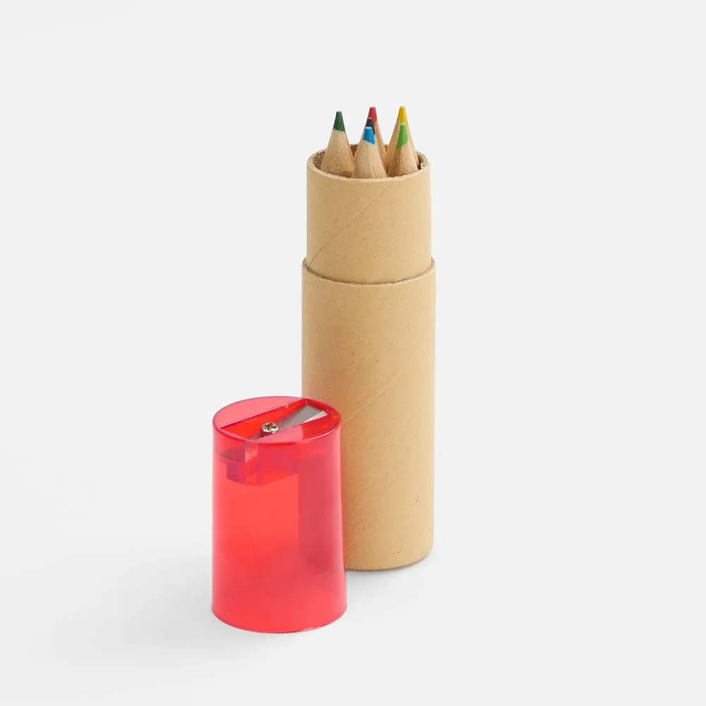 Набор карандашей Pencilvania Office с точилкой, красный заказать онлайн с вашим дизайном на заказ в Москве и области