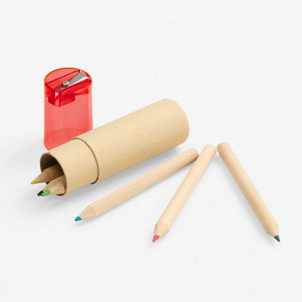 Набор карандашей Pencilvania Office с точилкой, красный заказать онлайн с вашим дизайном на заказ в Москве и области