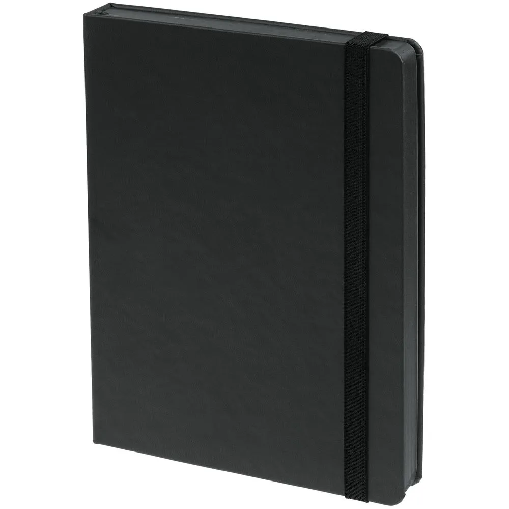 Ежедневник New Factor, недатированный, черный заказать онлайн с вашим дизайном на заказ в Москве и области