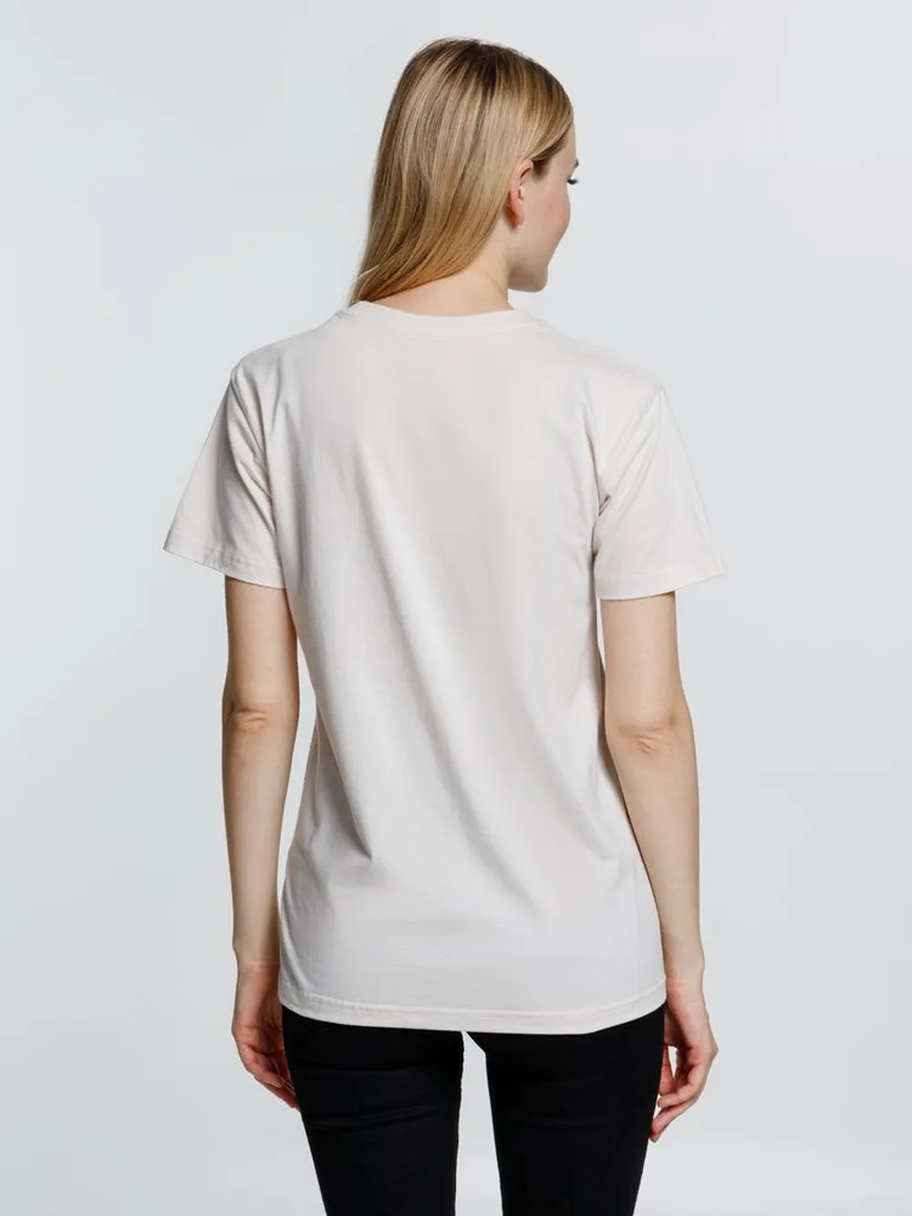 Футболка унисекс T-Bolka 160, молочно-белая заказать онлайн с вашим дизайном на заказ в Москве и области