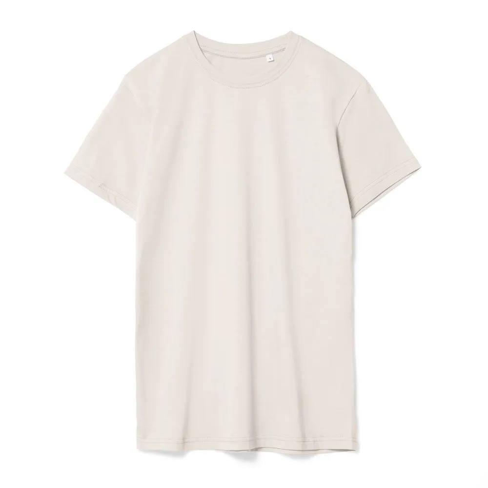 Футболка унисекс T-Bolka 160, молочно-белая заказать онлайн с вашим дизайном на заказ в Москве и области