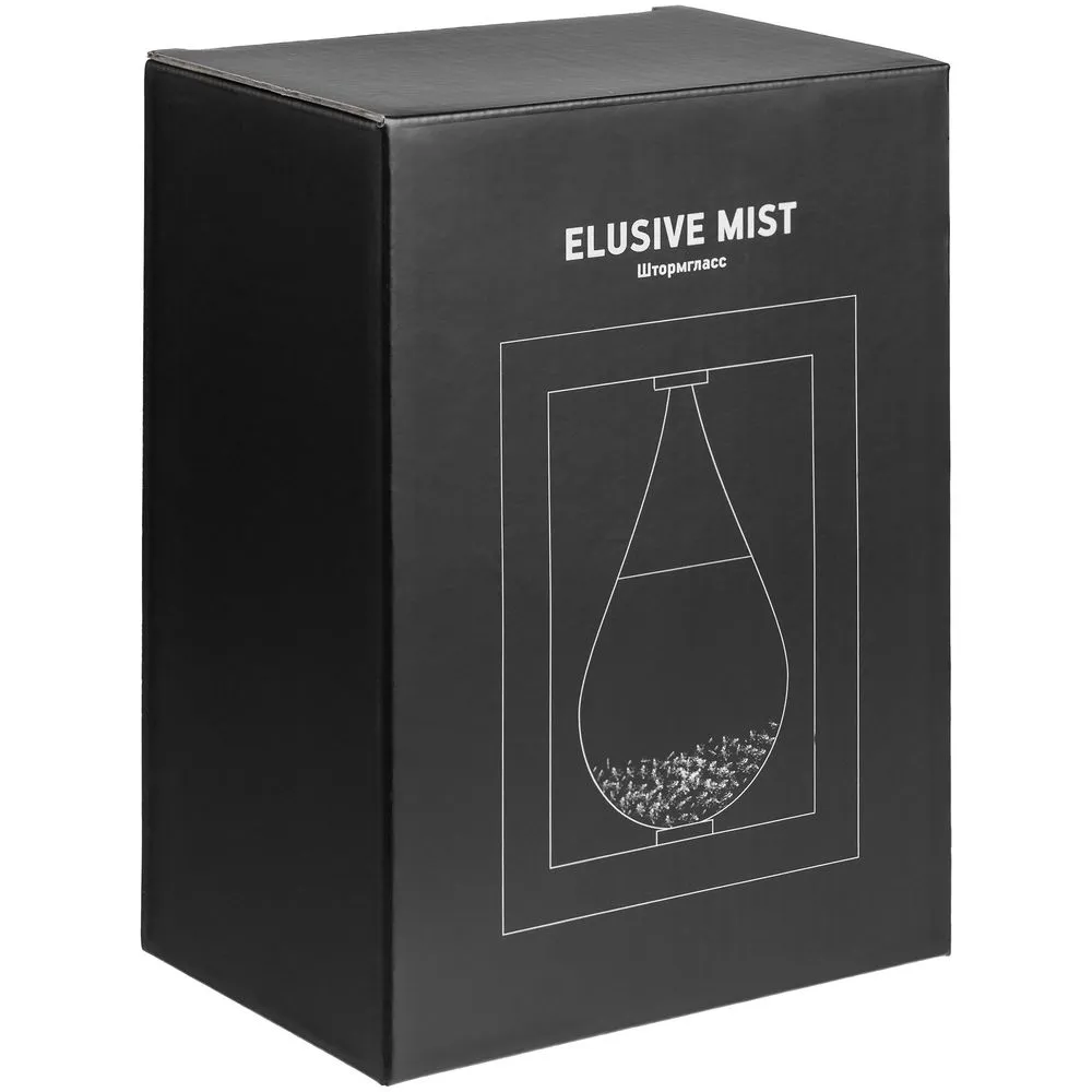 Штормгласс Elusive Mist, черный заказать онлайн с вашим дизайном на заказ в Москве и области