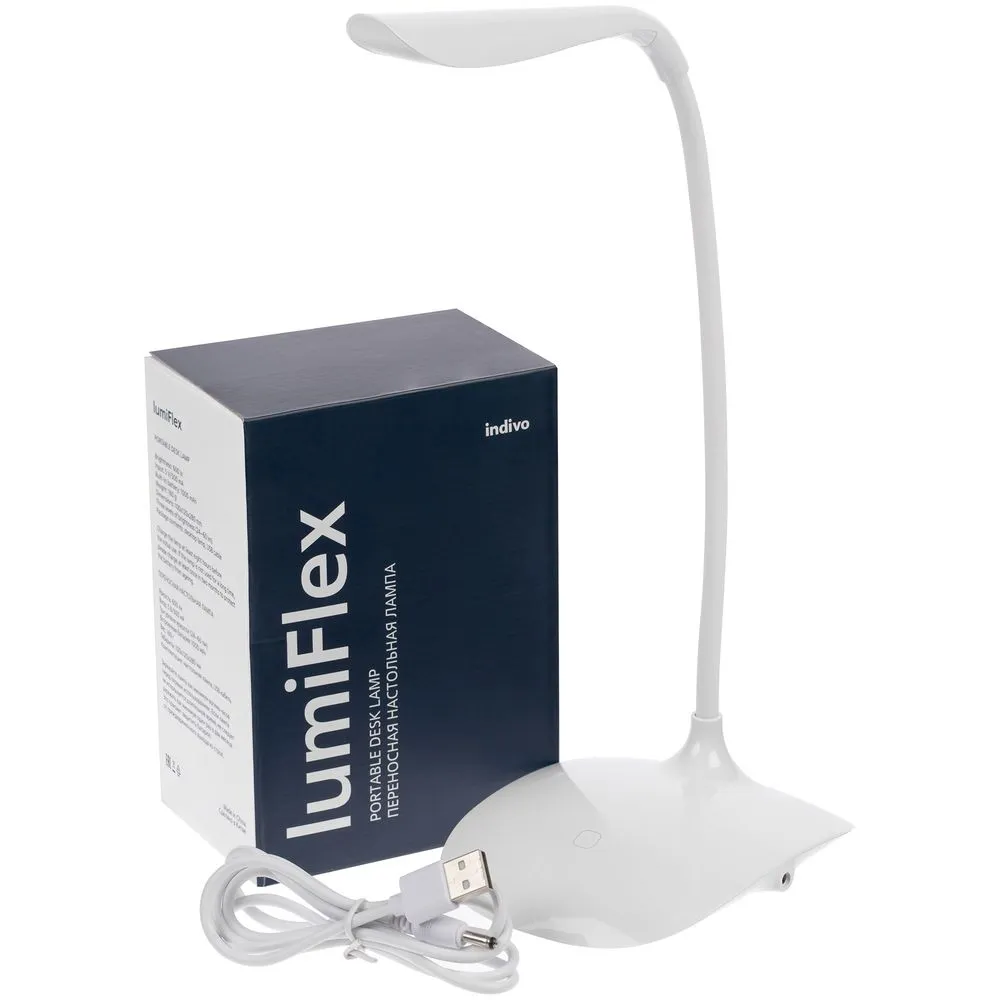 Беспроводная настольная лампа lumiFlex, ver.2 заказать онлайн с вашим дизайном на заказ в Москве и области