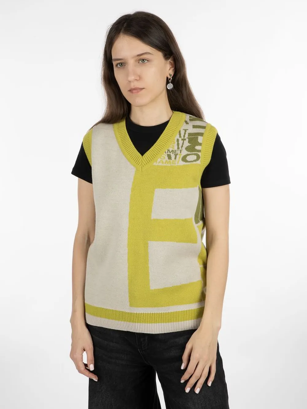 Жилет на заказ Classic Fint, полушерсть, размер XS заказать онлайн с вашим дизайном на заказ в Москве и области