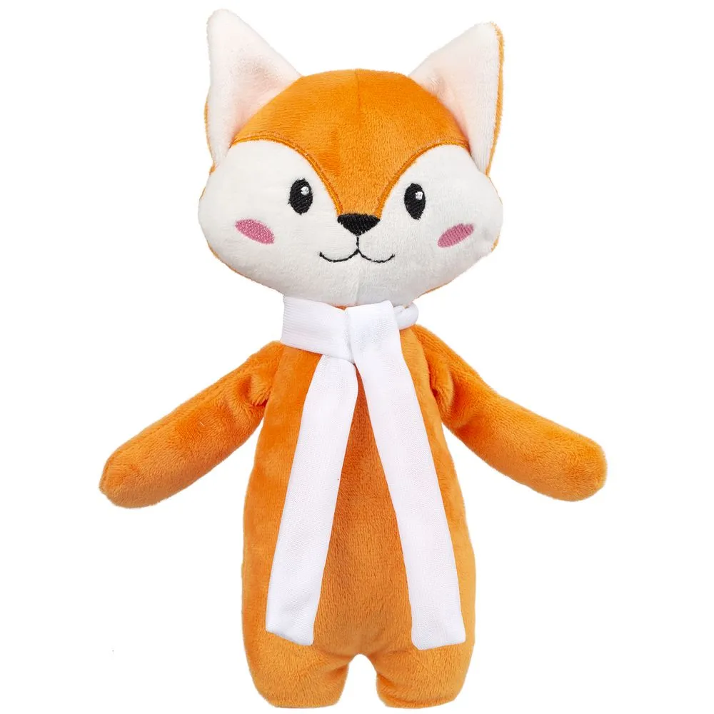 Мягкая игрушка Beastie Toys, лисенок с белым шарфом заказать онлайн с вашим дизайном на заказ в Москве и области