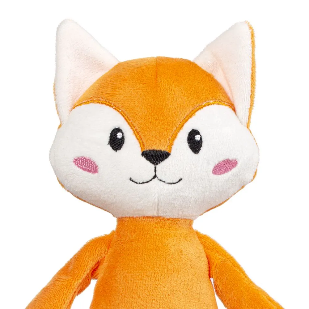 Мягкая игрушка Beastie Toys, лисенок с белым шарфом заказать онлайн с вашим дизайном на заказ в Москве и области