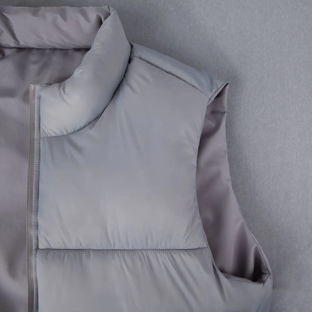 Жилет двусторонний V2, серый, размер 3XL/4XL заказать онлайн с вашим дизайном на заказ в Москве и области