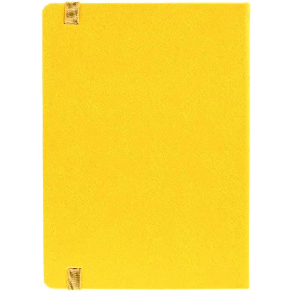 Ежедневник New Factor Metal, желтый заказать онлайн с вашим дизайном на заказ в Москве и области