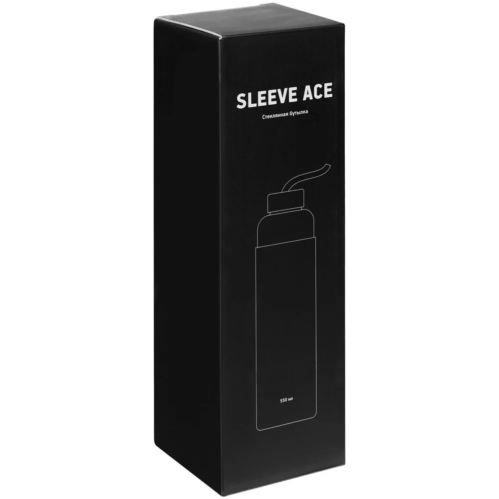 Бутылка для воды Sleeve Ace, красная заказать онлайн с вашим дизайном на заказ в Москве и области