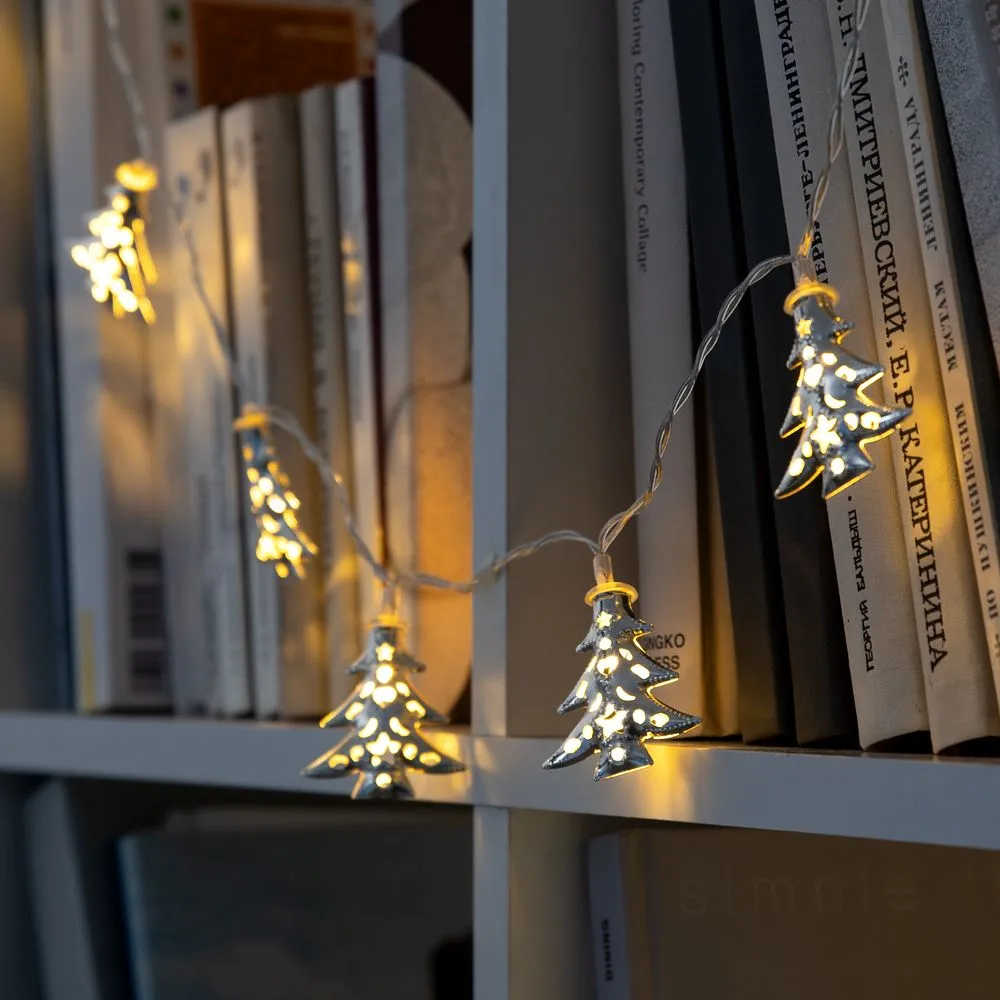 Светодиодная гирлянда Silver Lights, серебристая заказать онлайн с вашим дизайном на заказ в Москве и области