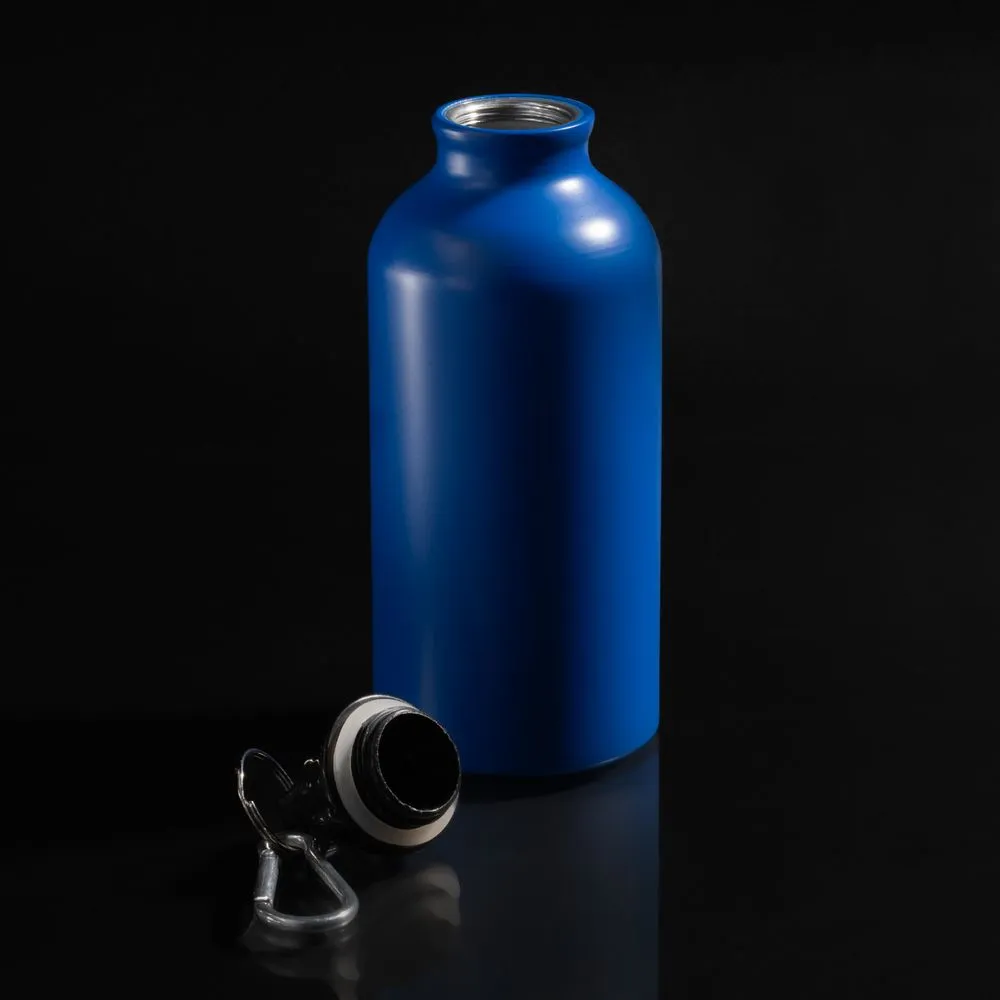 Бутылка для воды Funrun 400, синяя заказать онлайн с вашим дизайном на заказ в Москве и области