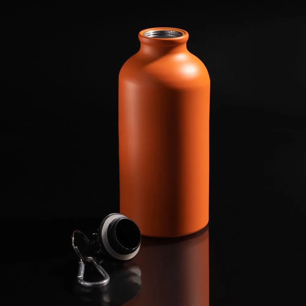Бутылка для воды Funrun 400, оранжевая заказать онлайн с вашим дизайном на заказ в Москве и области