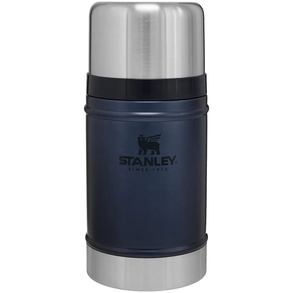 Термос для еды Stanley Classic 700, синий заказать онлайн с вашим дизайном на заказ в Москве и области