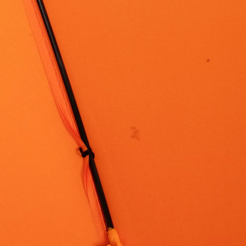 Зонт-трость Undercolor с цветными спицами, оранжевый заказать онлайн с вашим дизайном на заказ в Москве и области