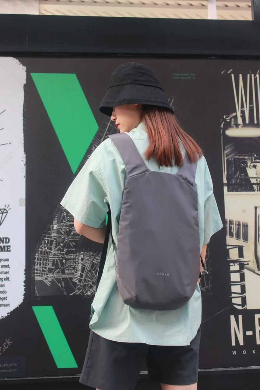 Рюкзак FlexPack Air, серый заказать онлайн с вашим дизайном на заказ в Москве и области