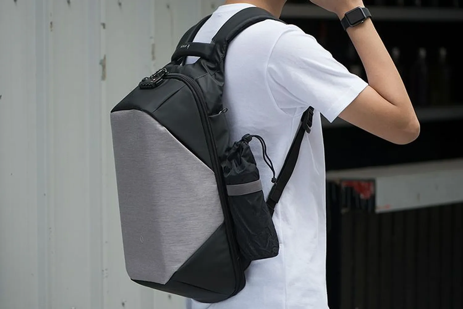 Рюкзак ClickPack, серый заказать онлайн с вашим дизайном на заказ в Москве и области