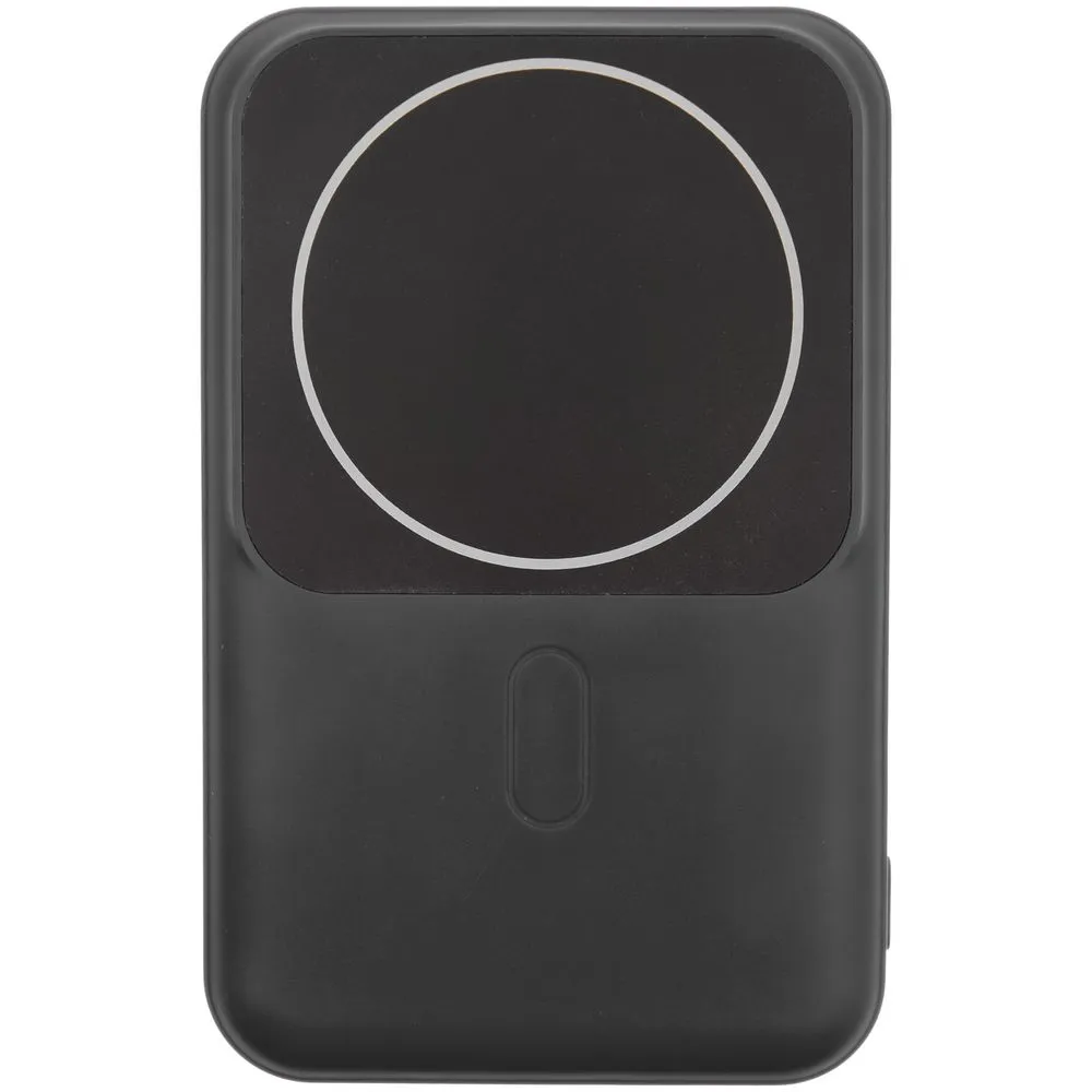 Магнитный беспроводной аккумулятор Top Force, 10 000 мАч, черный заказать онлайн с вашим дизайном на заказ в Москве и области