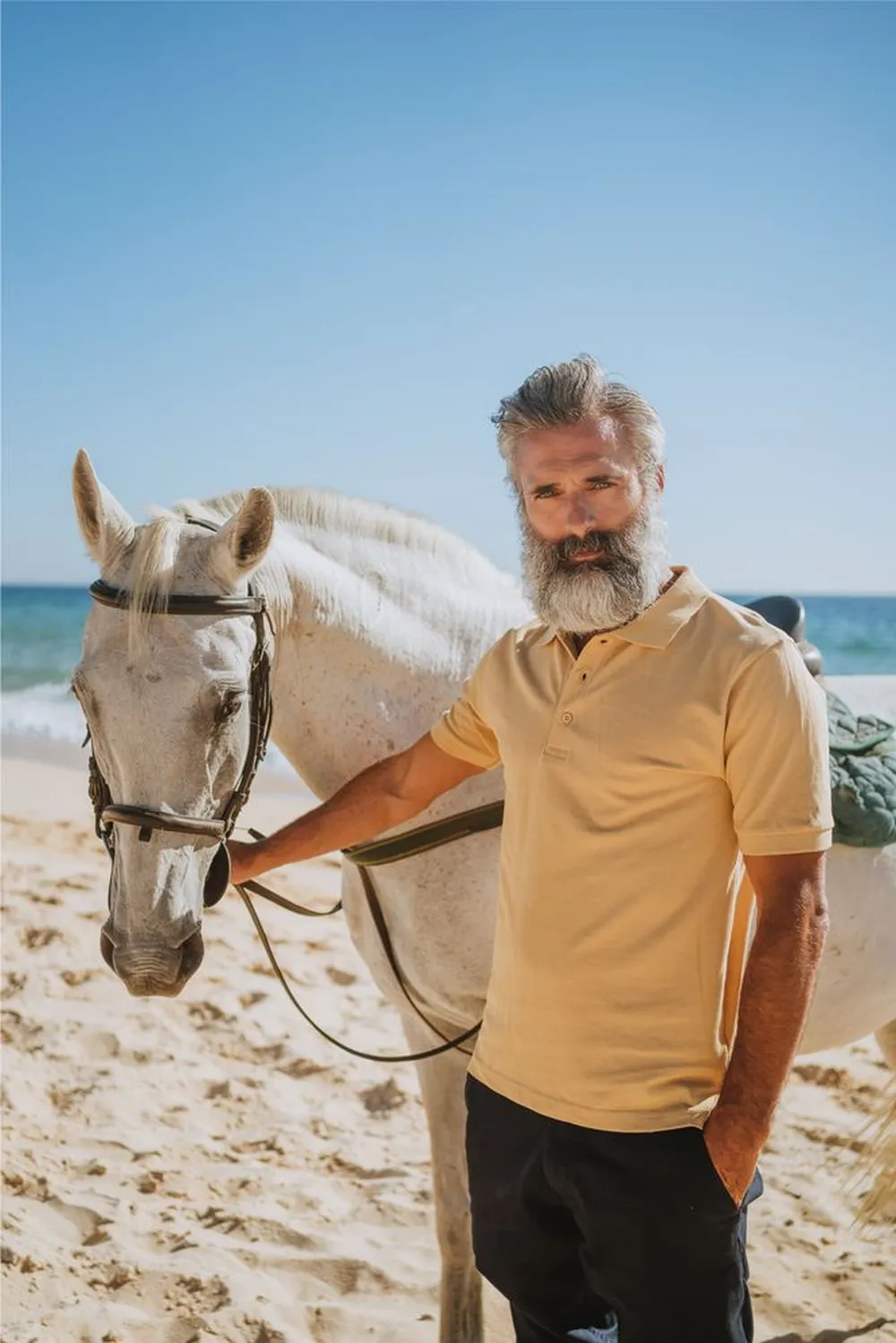 Рубашка поло мужская Adam, белая, размер XL заказать онлайн с вашим дизайном на заказ в Москве и области