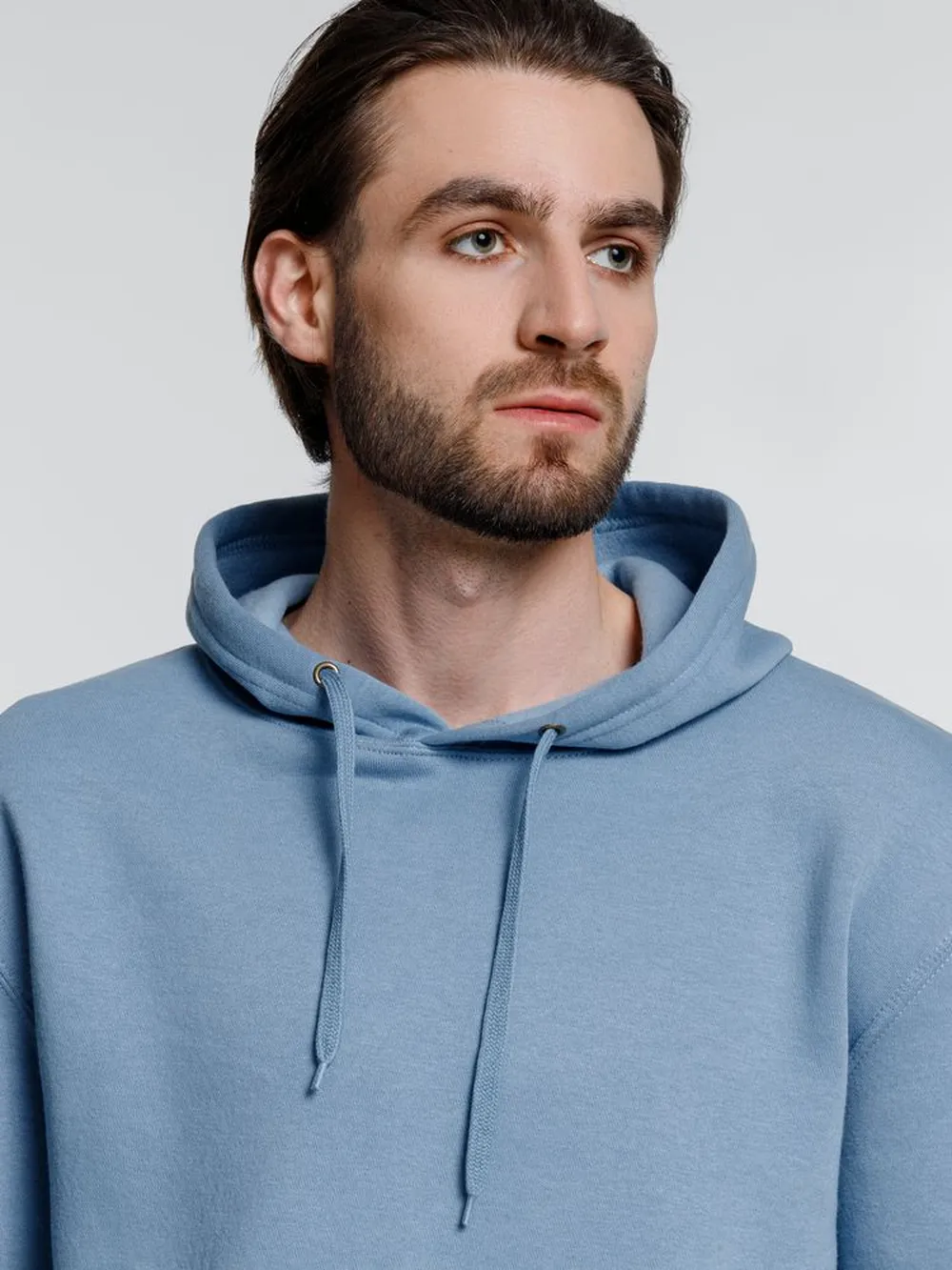 Худи унисекс Phoenix, голубое, размер XS заказать онлайн с вашим дизайном на заказ в Москве и области