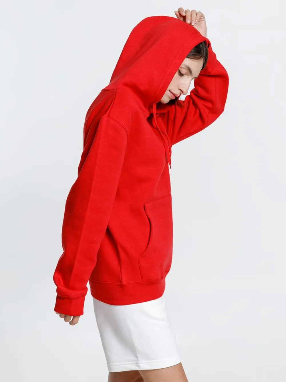 Худи унисекс Phoenix, красное, размер XL заказать онлайн с вашим дизайном на заказ в Москве и области